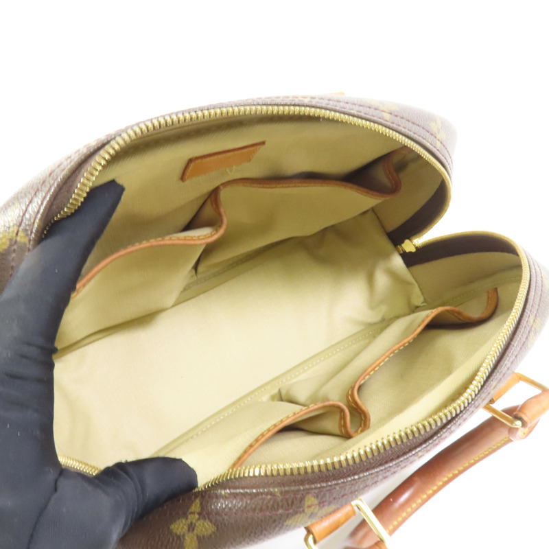 LOUIS VUITTON Monogram Deauville金扣手挽袋-7