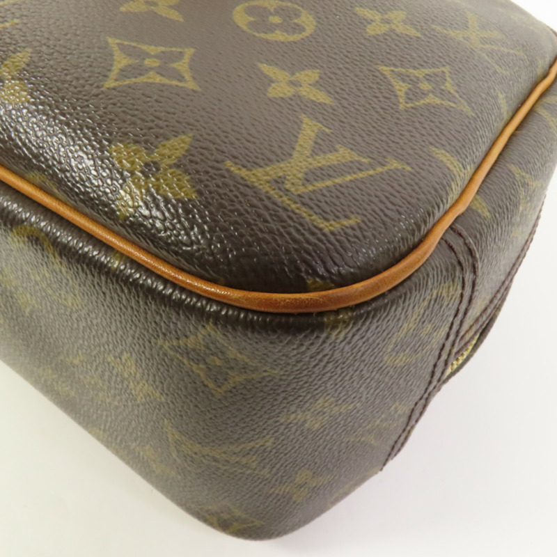 LOUIS VUITTON Monogram Deauville金扣手挽袋-11
