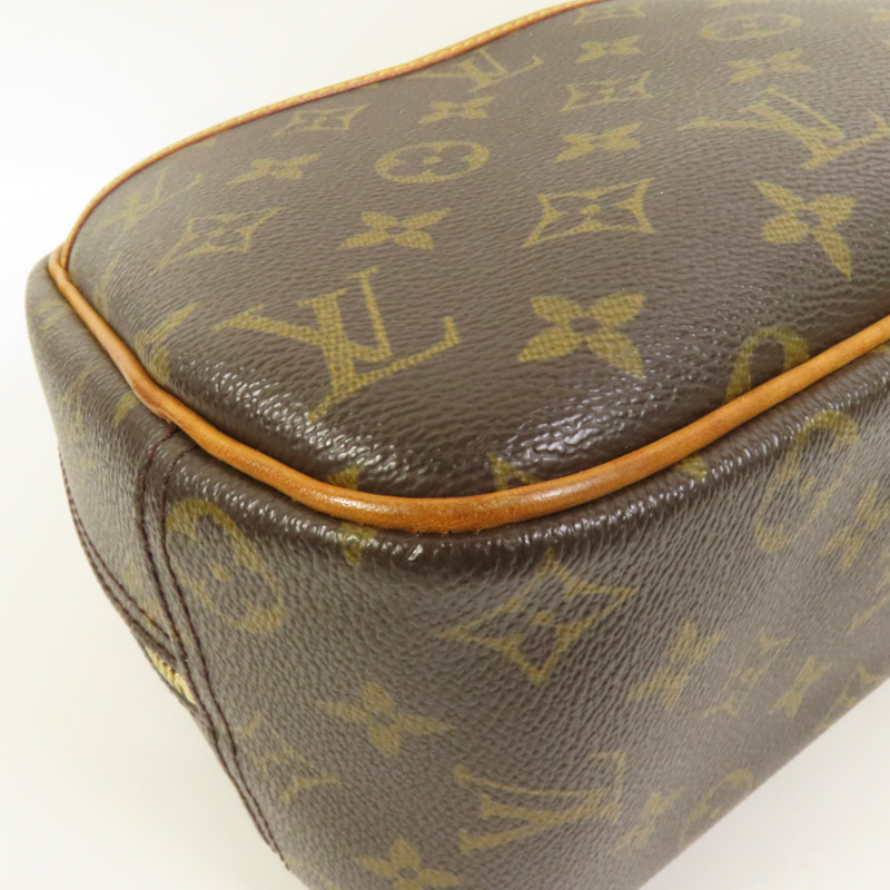 LOUIS VUITTON Monogram Deauville金扣手挽袋-13