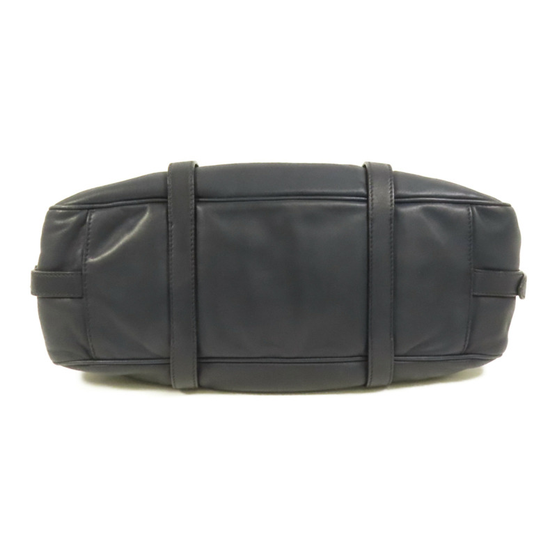 PRADA 牛皮皮革Shoulder Bag金扣手挽肩背兩用袋-3