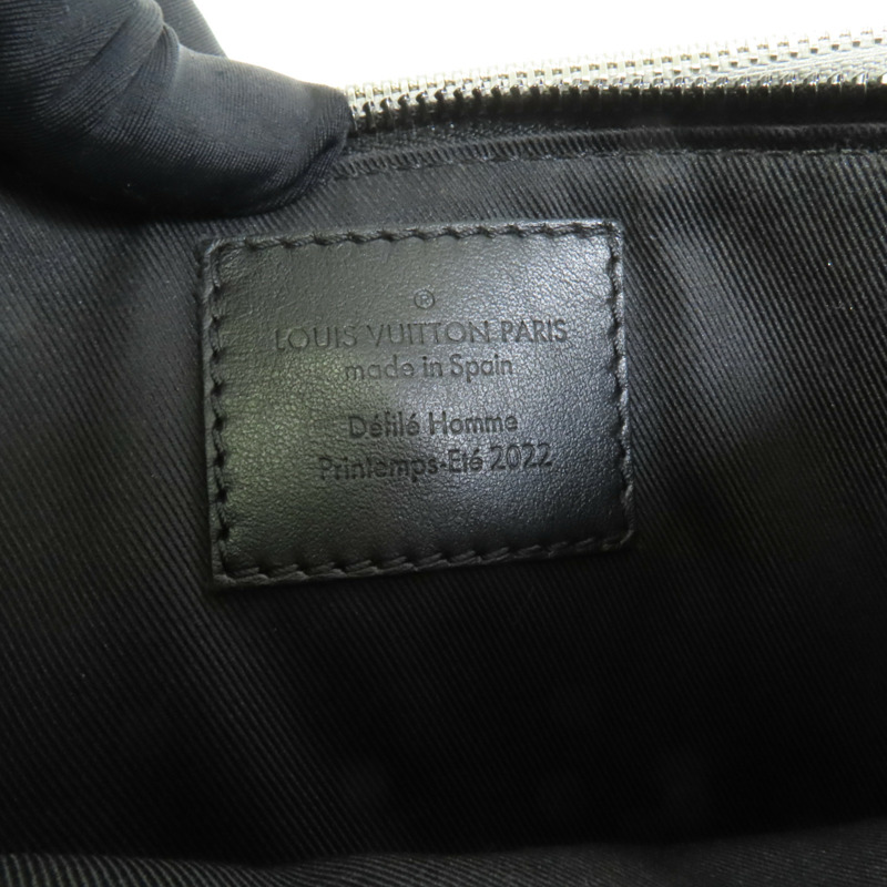 LOUIS VUITTON Damier Trio pouch肩背袋-10