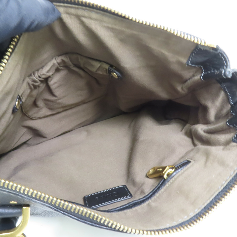 Chloe 牛皮皮革Marcie金扣肩背袋-7