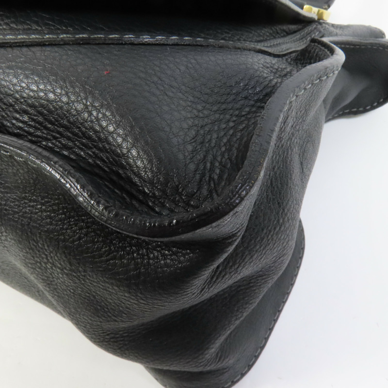 Chloe 牛皮皮革Marcie金扣肩背袋-12