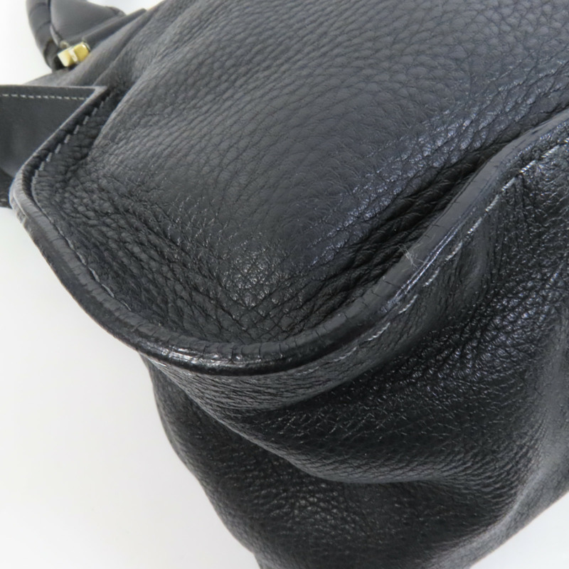 Chloe 牛皮皮革Marcie金扣肩背袋-14