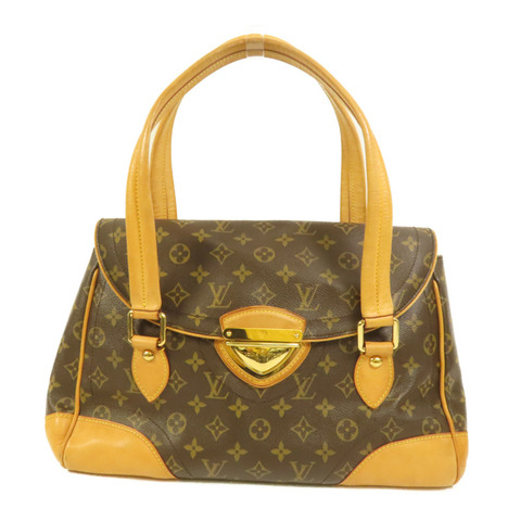 LOUIS VUITTON Monogram Beverly GM金扣肩背袋