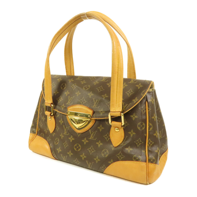 LOUIS VUITTON Monogram Beverly GM金扣肩背袋-2