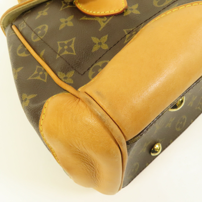 LOUIS VUITTON Monogram Beverly GM金扣肩背袋-11
