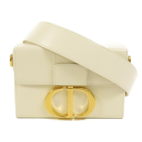 Dior 牛皮皮革30 Montaigne金扣肩背袋