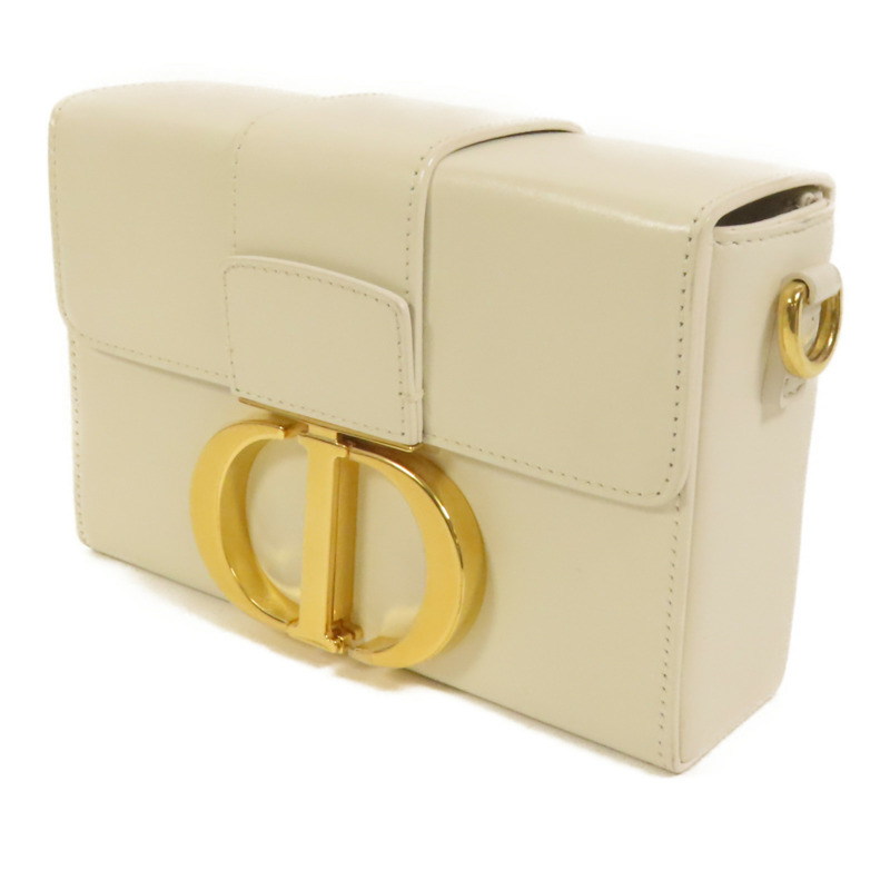 Dior 牛皮皮革30 Montaigne金扣肩背袋-2
