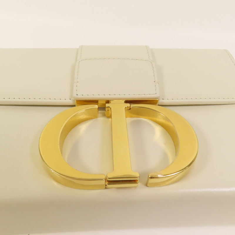 Dior 牛皮皮革30 Montaigne金扣肩背袋-8