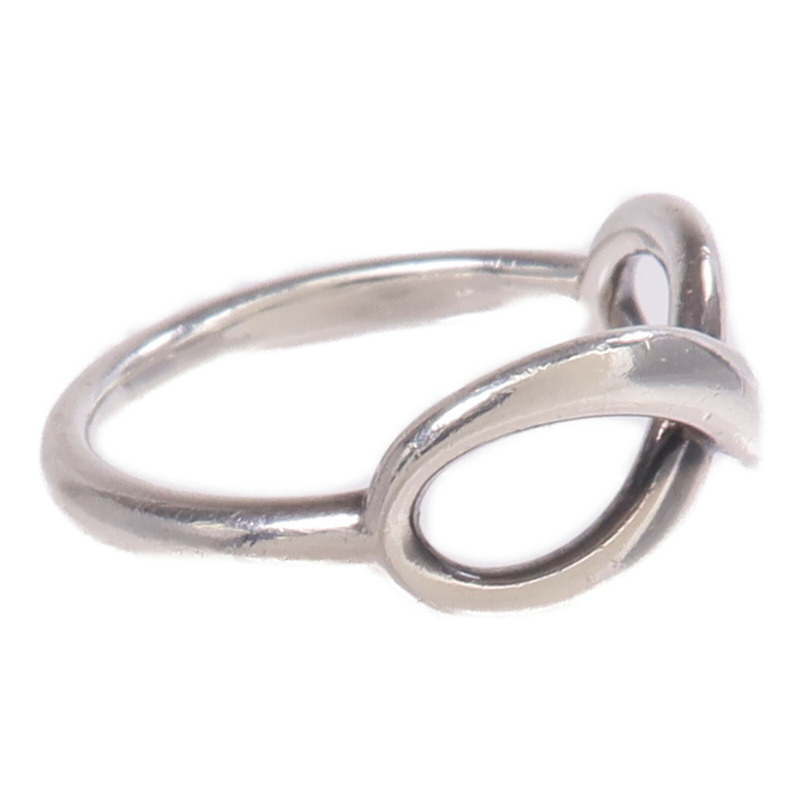 TIFFANY＆CO 925純銀Infinity Ring戒指US#4.5-3