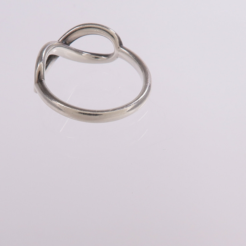 TIFFANY＆CO 925純銀Infinity Ring戒指US#4.5-5