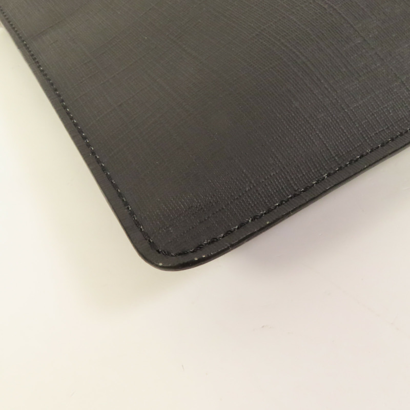 MOSCHINO 塗層帆布Teddy Bear Pouch銀扣手拿包-10