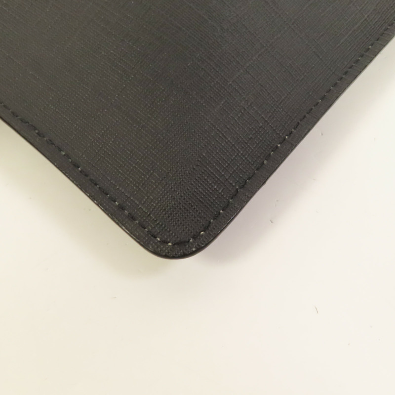 MOSCHINO 塗層帆布Teddy Bear Pouch銀扣手拿包-12