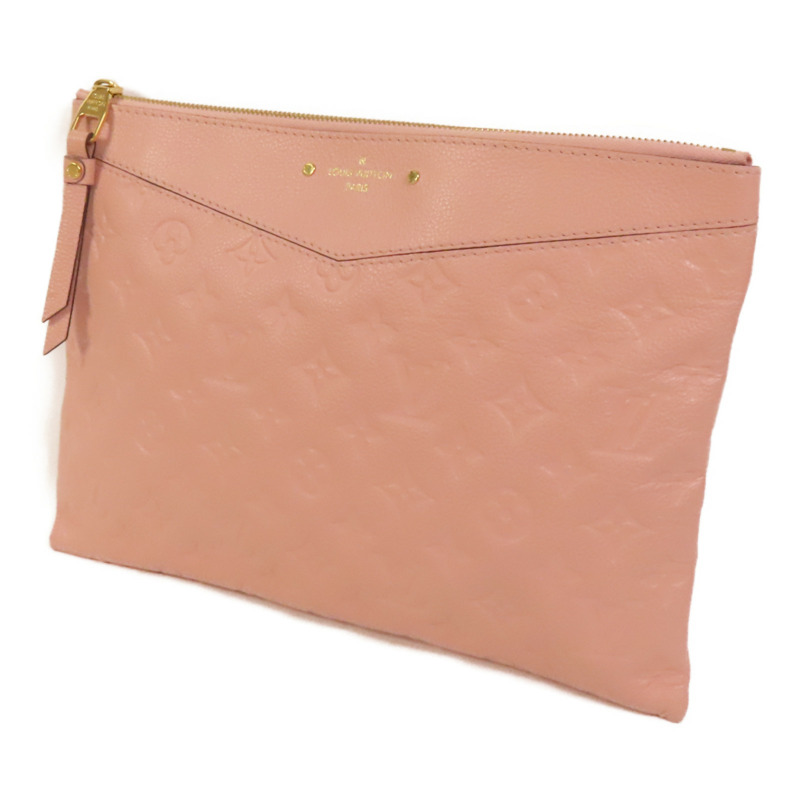 LOUIS VUITTON Monogram Empreinte Daily Pouch金扣手拿包-2