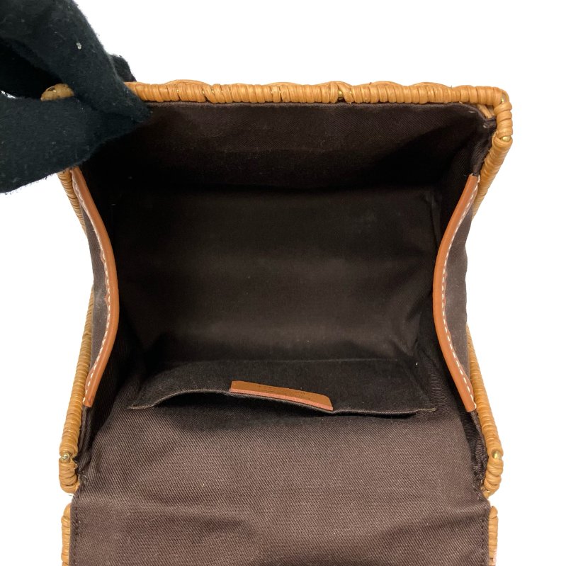 ☆ Salvatore Ferragamo 菲拉格 Brown Wicker Handbag 淺啡色柳條手袋 - 267002287-20