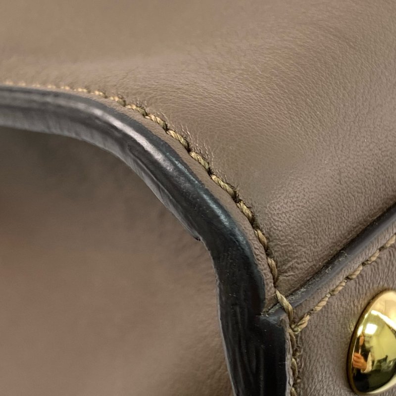△ Fendi 芬迪 Brown Calfskin Peekaboo X-Lite Shoulder Bag 8BN304 啡色小牛皮肩背袋 - 267002168-10