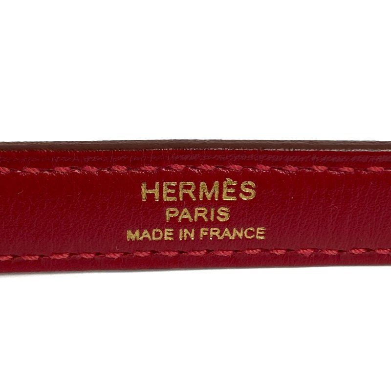 △ Hermes 愛馬仕 Red Box Calfskin Gold Plated Metal Kelly 32 2 Way Bag Stamp X 紅色滑面小牛皮鍍金金屬兩用袋X刻 - 267002476-29