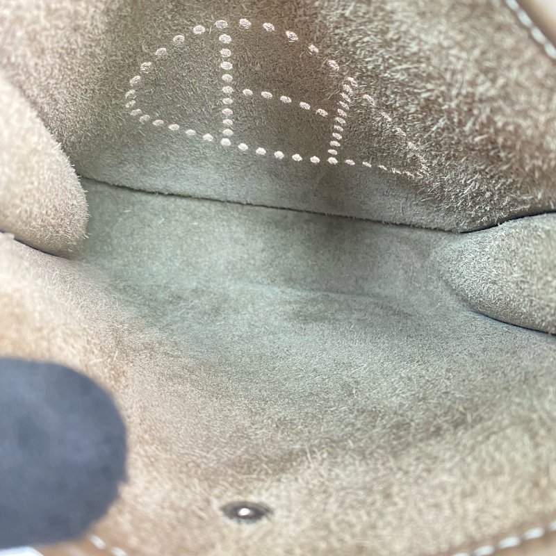 △ Hermes 愛馬仕 Etoupe Clemence Calfskin Evelyn 16 Crossbody Bag Stamp Y 大象灰色粒紋小牛皮斜背袋Y刻 - 257026068-11