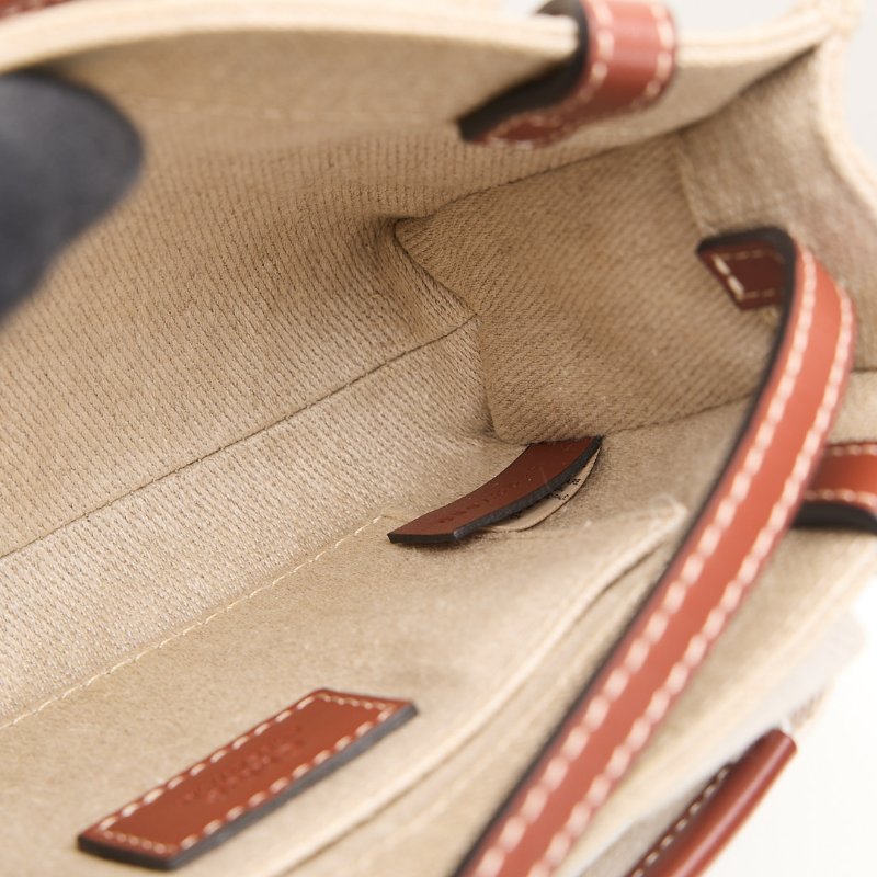 二手Chloé Woody tote mini 棕-17