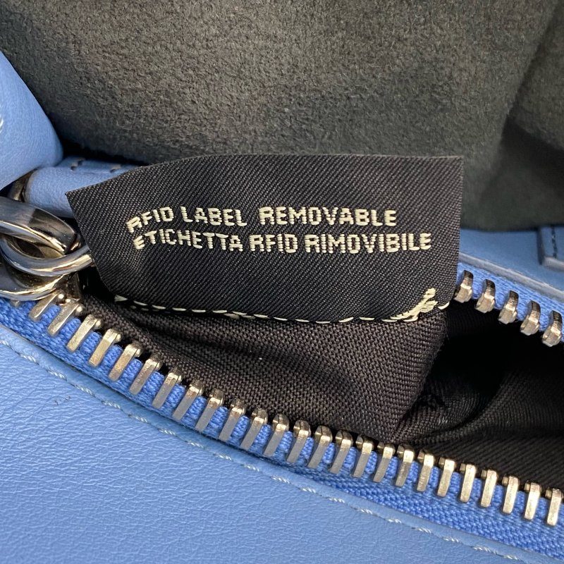 △ Fendi 芬迪 Blue Calfskin Peekaboo 2 Way Bag 8BN290 藍色小牛皮兩用袋 - 257027927-22