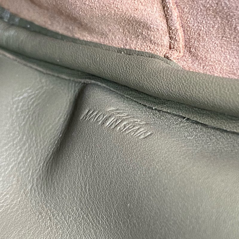 △ Loewe 羅意威 Green Calfskin And Canvas Anagram Amazona 19 2 Way Bag 綠色小牛皮和帆布兩用袋 - 267002535-17