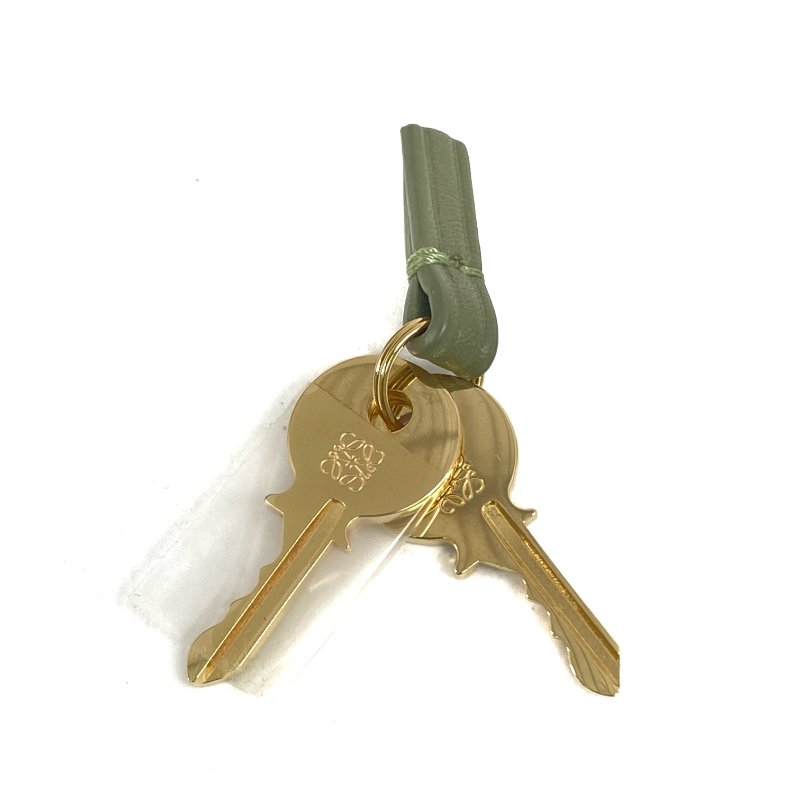 △ Loewe 羅意威 Green Calfskin And Canvas Anagram Amazona 19 2 Way Bag 綠色小牛皮和帆布兩用袋 - 267002535-18