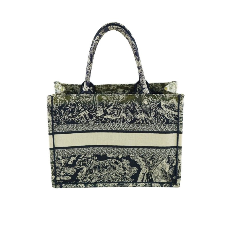 Dior Book Tote 經典刺繡中型托特包 手提包-5