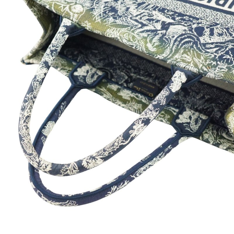 Dior Book Tote 經典刺繡中型托特包 手提包-14