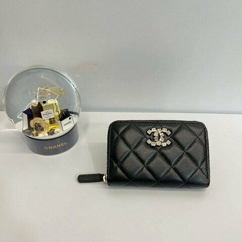 Chanel 大ㄇ零錢包 晶片款