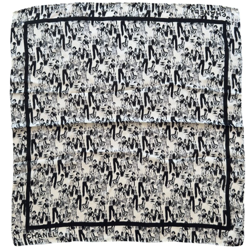 CHANEL 絲巾-0