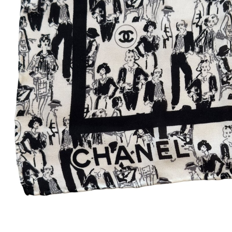 CHANEL 絲巾-2