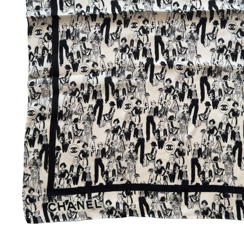 CHANEL 絲巾-5