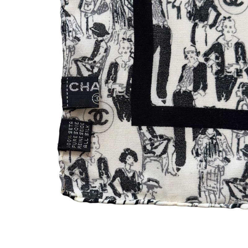 CHANEL 絲巾-9