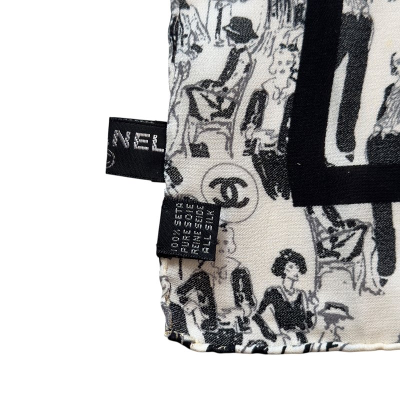 CHANEL 絲巾-10