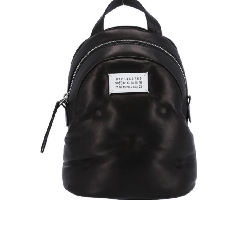 Maison Margiela 女士 數字logo襯墊雙肩包均碼碼17cm*12cm*21cm-0