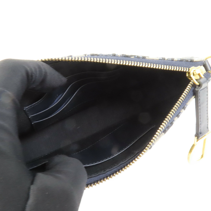 Dior 帆布Saddle Rodeo金扣肩背袋-6