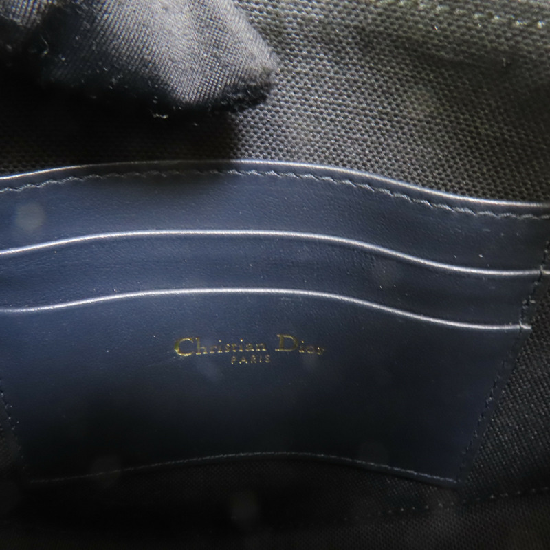 Dior 帆布Saddle Rodeo金扣肩背袋-7