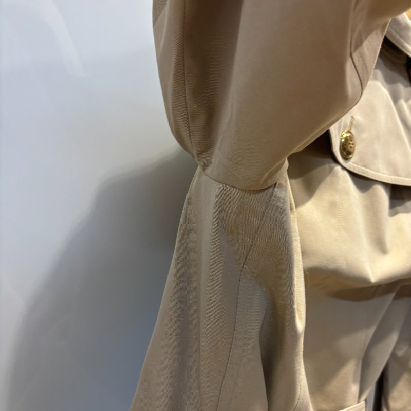 【美收精品】BURBERRY茶色風衣外套 5-40-10