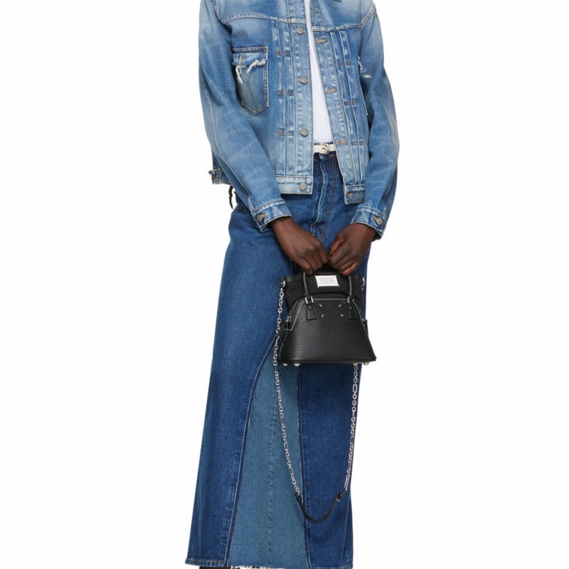 Maison Margiela 女士 微型5AC 徽標單肩包均碼碼MICRO、22cm*10cm*15cm-3