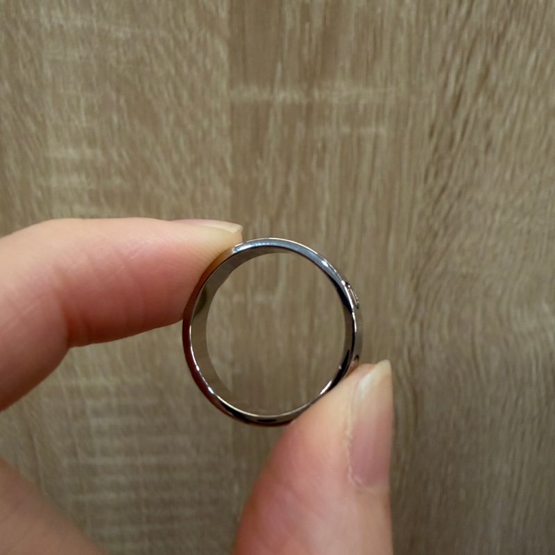 Cartier 750白K金Love小型款戒指B4085150-7