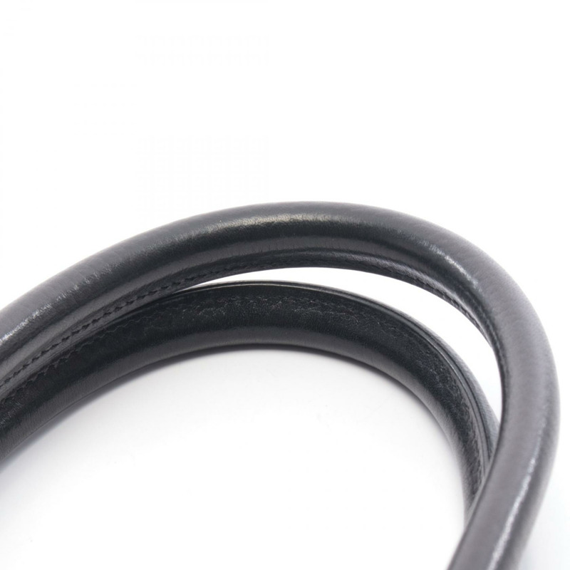 愛馬仕 Birkin 35 手提包，Ardennes 皮革，黑色，二手，女士，金色五金-8