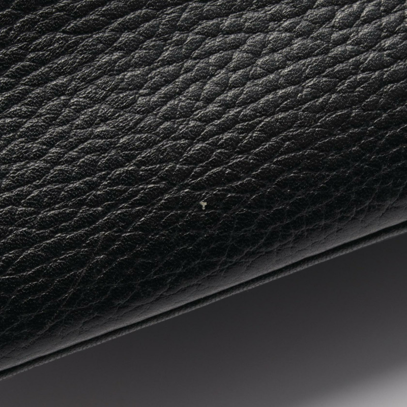 愛馬仕 Birkin 35 手提包，Ardennes 皮革，黑色，二手，女士，金色五金-9