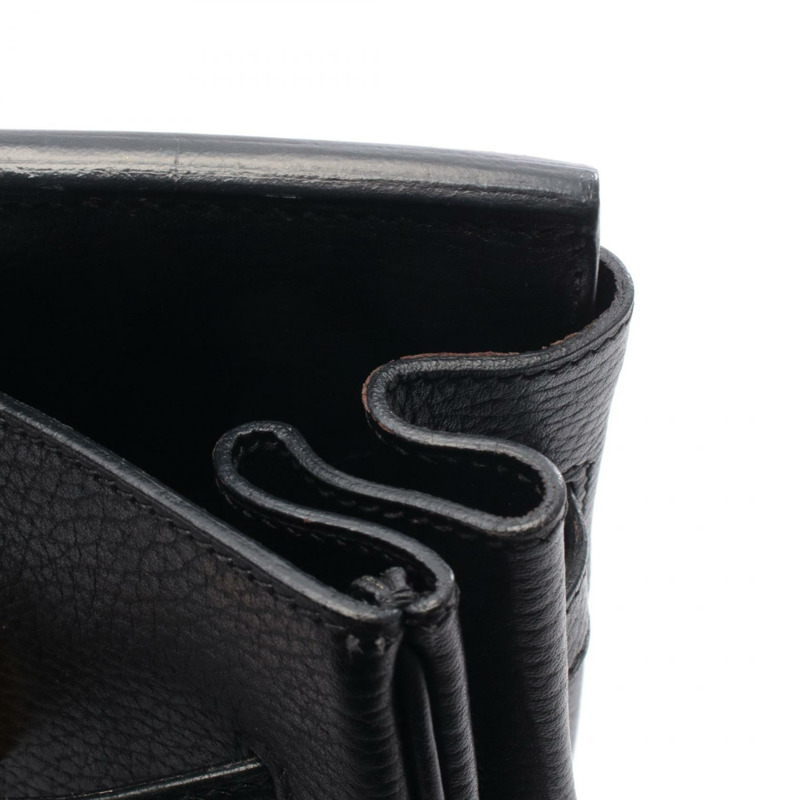 愛馬仕 Birkin 35 手提包，Ardennes 皮革，黑色，二手，女士，金色五金-12