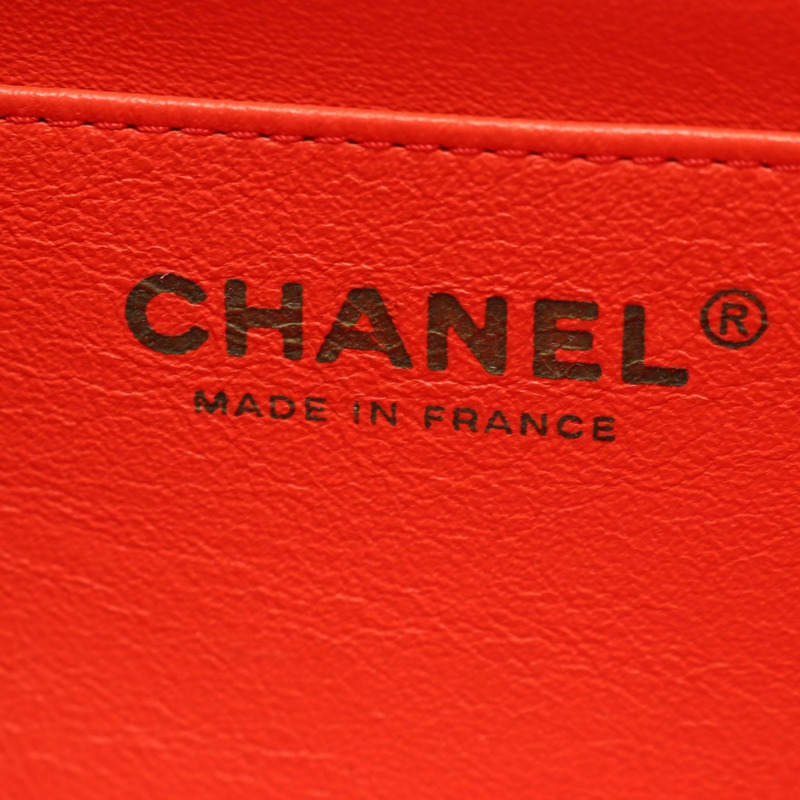 香奈兒 (CHANEL) 迷你絎縫 20 肩背包 A69900 羊皮（綿羊皮）紅色二手女款-3