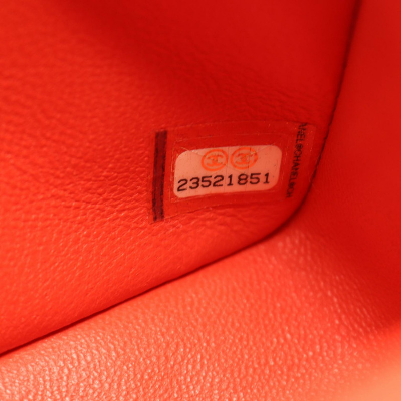 香奈兒 (CHANEL) 迷你絎縫 20 肩背包 A69900 羊皮（綿羊皮）紅色二手女款-4