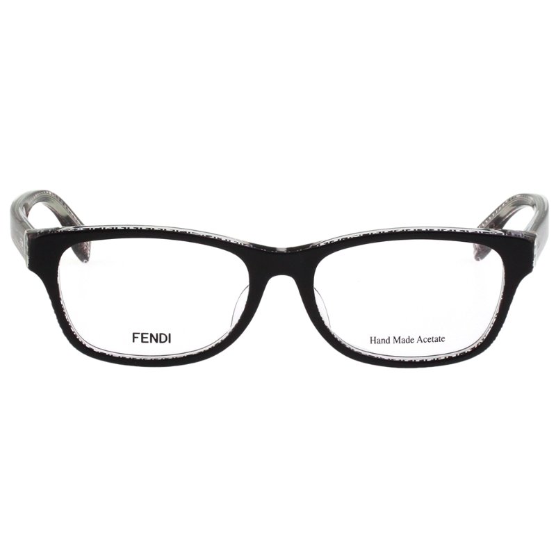 FENDI 時尚光學眼鏡 (黑色)-3