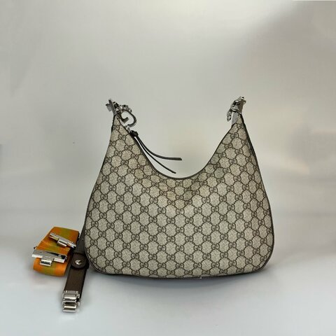 GUCCI 702823  經典GG紋ATTACHE 肩背包