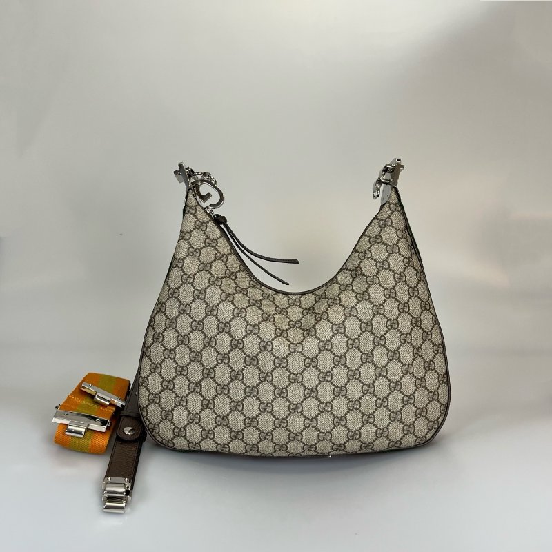 GUCCI 702823  經典GG紋ATTACHE 肩背包-0
