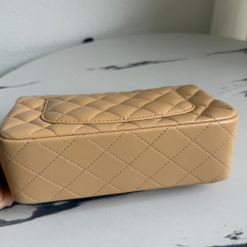 Chanel coco20奶茶色很好看-5